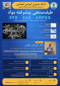کارگاه حضوری آموزشی تخصصی طیف سنجی پیشرفته مواد با ارائه دکتر علی اکبر غفاری